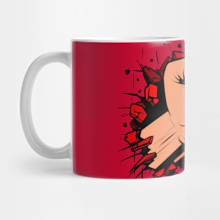 Breaking Through Mug